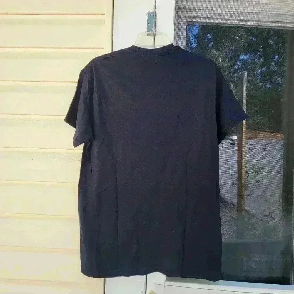 NWOT GILDAN Virginia Beach EST 1906 Black Men's Medium T Shirt Tee Vintage 1990s - Picture 2 of 5